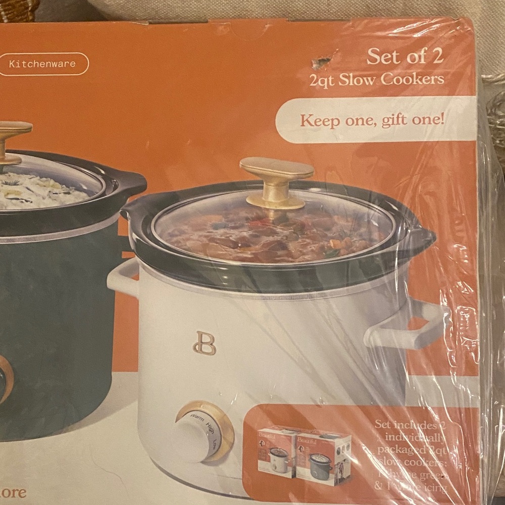 Kitchenware Green Slow Cooker - Picture 2 of 3